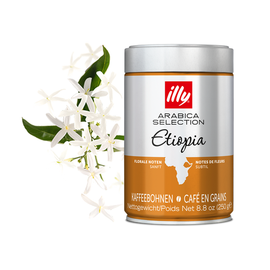 Ethiopia Arabica Selection Whole Bean Coffee 250g