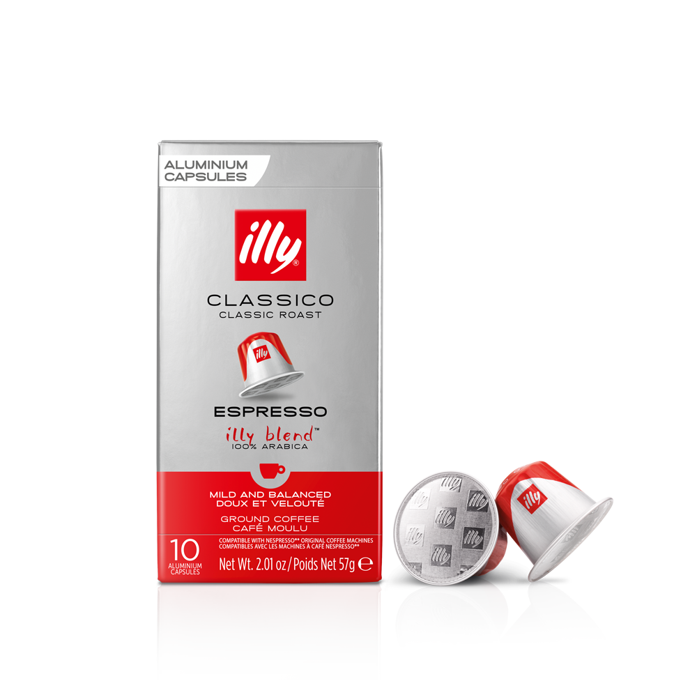 CLASSICO CAPS ROASTED GROUND C ILLY ITALY FMayer Illy Stage Premium Espresso Coffees and Coffee Machines Illy Australia