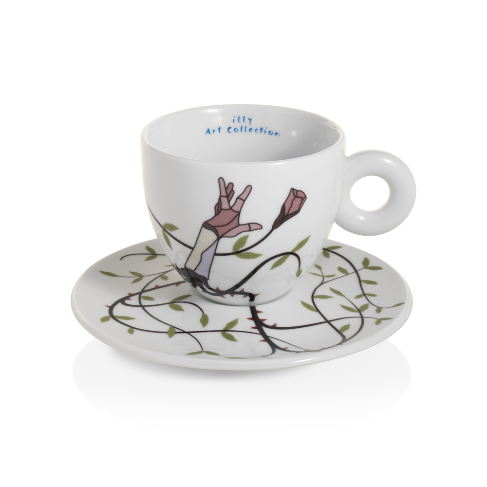Set of 6 Cappuccino Cups - 59th Biennale illy Art Collection