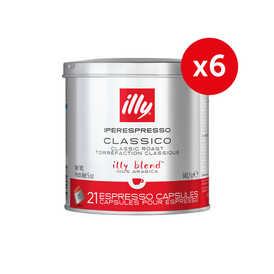 Classico Iperespresso Capsules 6 Pack Carton