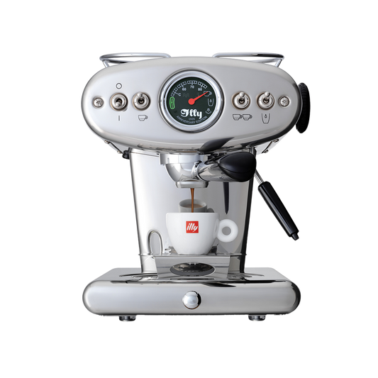 X1 Anniversary E.S.E. Pod & Ground Espresso Machine - Stainless Steel